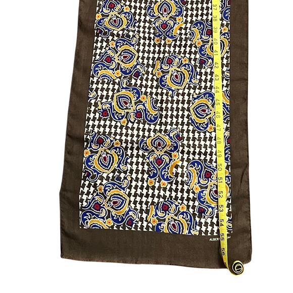 Vintage Albert Nipon Scarf 100% Wool - Picture 8 of 12